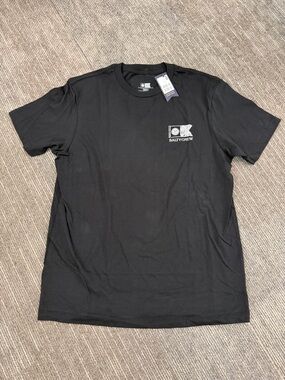 Salty Crew Black Short-Sleeve Logo Tee